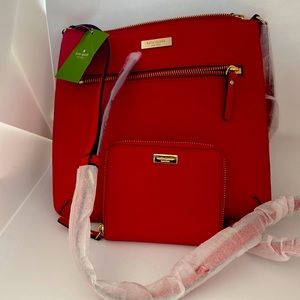Kate Spade NWT Crossbody and matching wallet